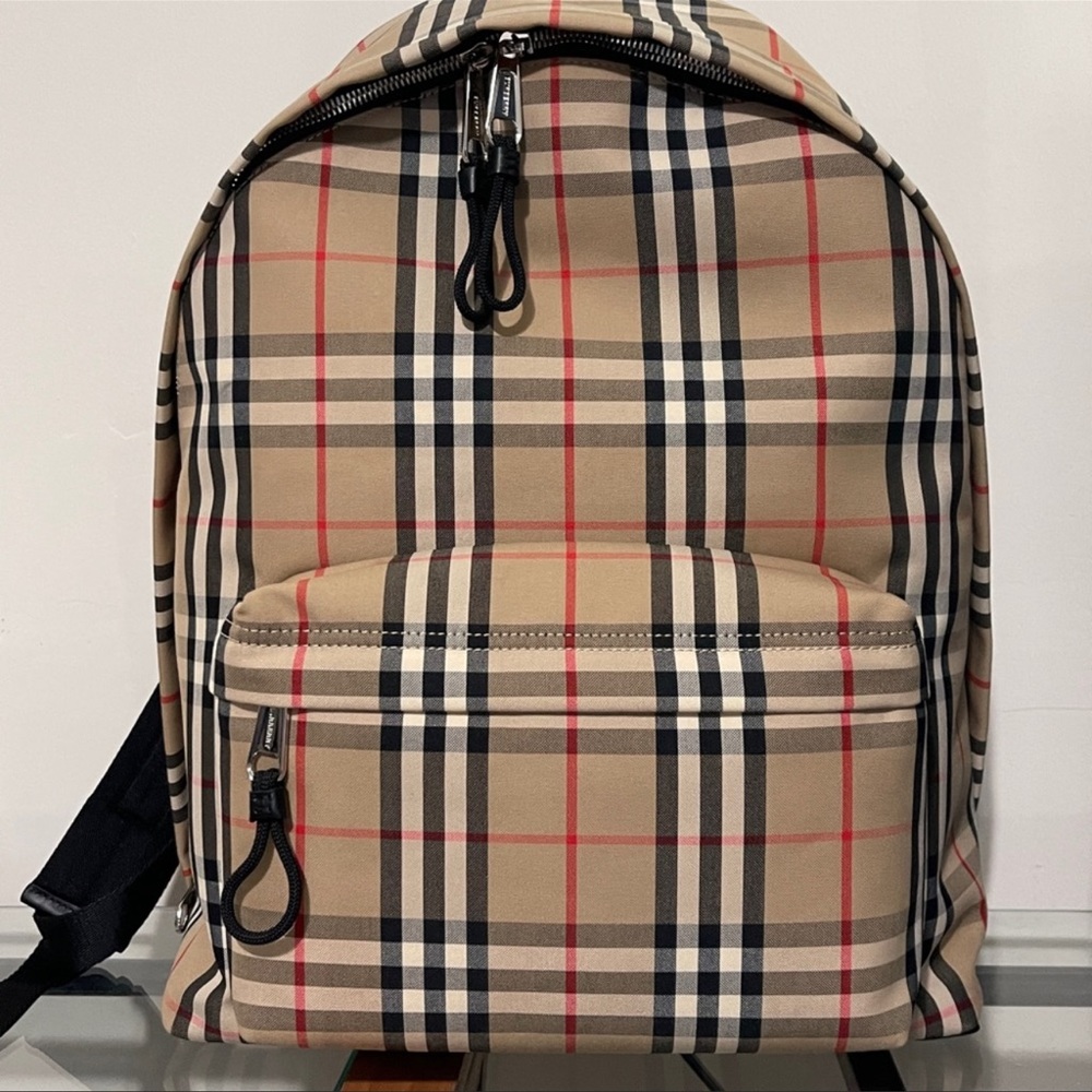 BURBERRY medium nylon backpack